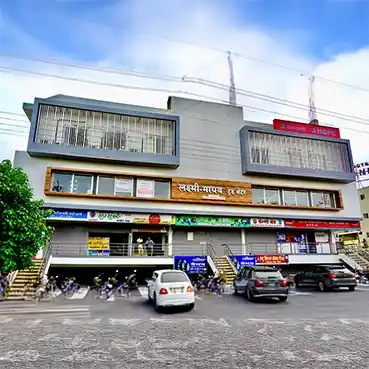 Laxmi Madhav Trade Center Front View